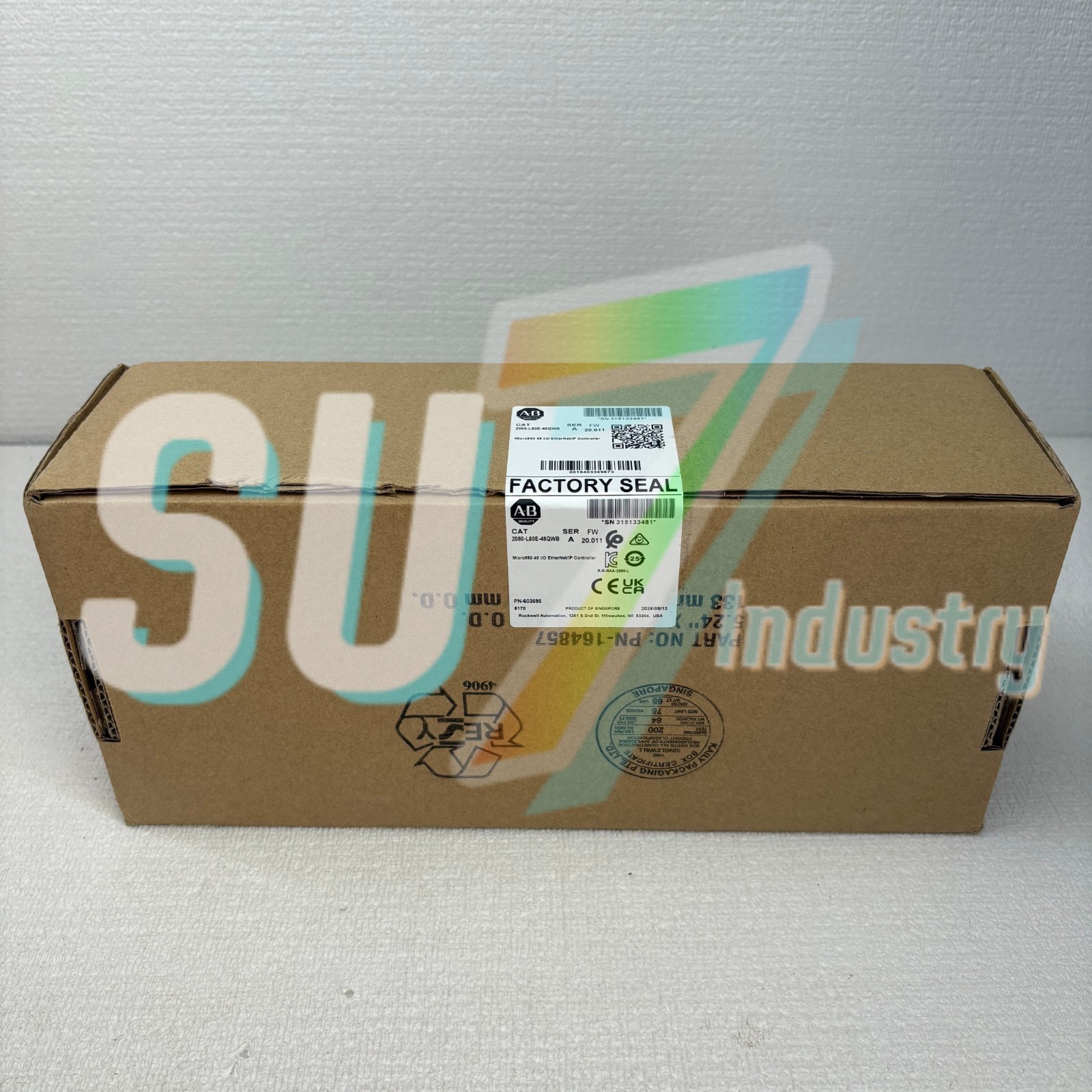 1pcs New brand 2080-L50E-48QWB PLC main engine #Fast shipping via DHL/UPS /FedEx