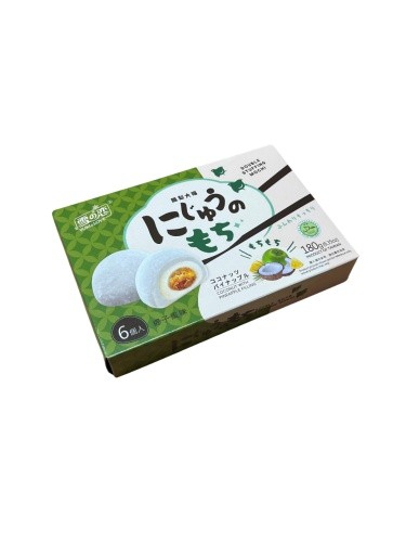 Yuki & Love doppelte Füllung Kokosnuss mit Ananas 180g 6 Mochis - 6,35oz