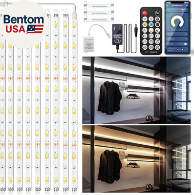 Smart Led Strip Lights with Motion Sensor, 10-Piece Kit with App&Remote under Ca