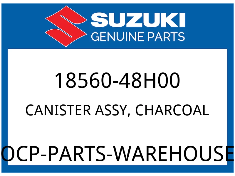 Suzuki OEM Part 18560-48H00 CANISTER ASSY, CHARCOAL