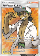 Professor Kukui 148/149 Sun & Moon Full Art Ultra Rare Holo NM Pokemon TCG on eBay