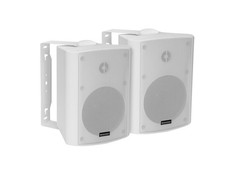 Set casse attive bianche OMNITRONIC ALP-5A 2x30W con woofer da 5
