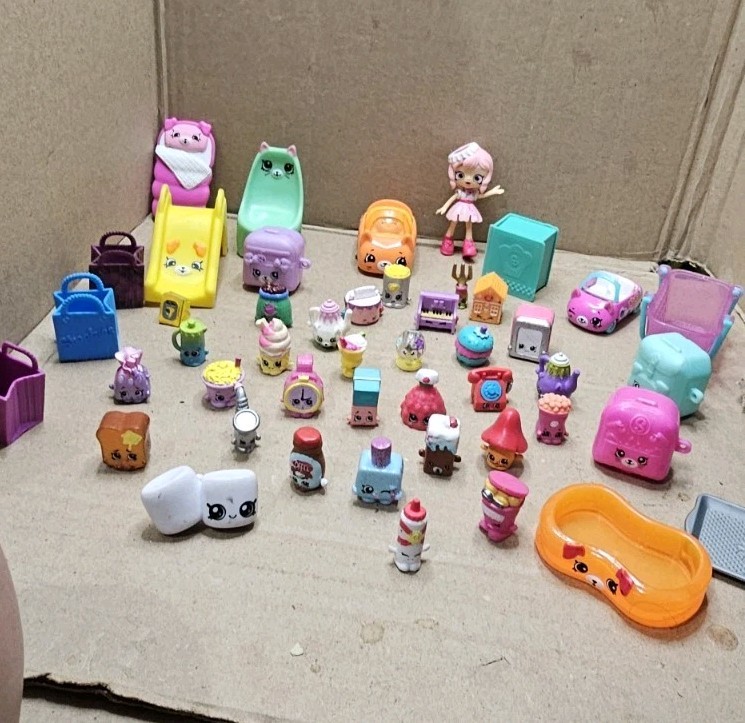 Shopkins Lot of 50+ Random Figures Mixed Seasons No Duplicates