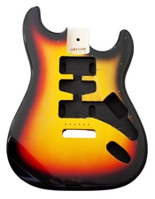 Guitar Body Strat Sunburst AXNOVIN 