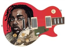 Kendrick Lamar Signed Autographed Custom Photo Graphics Guitar ACOA