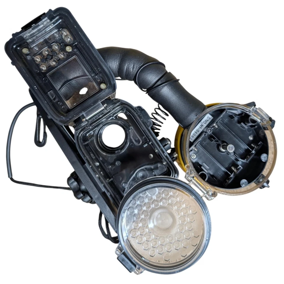 Kit de cámara digital submarina SeaLife DC500 ReefMaster estuche de lente ancha de 5 MP USADO EN EXCELENTE ESTADO Foto 3 de 4