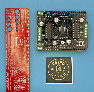 Osepp SCSHD-01 Motor and Servo Shield Arduino Compatible