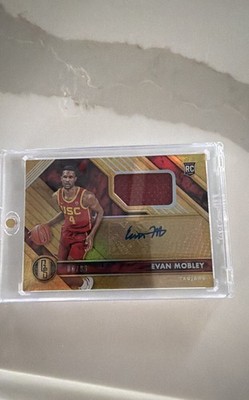 2021-22 Panini  Draft Picks - Gold Standard Rookie Jersey Auto Evan Mobley /99 