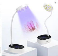 Professional LED UV Nail Lamp Auto Sensor Touch 360  Bendable Dryer Light
