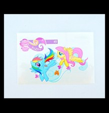 My Little Pony Temporary Tattoos Girls Princess Rainbow Dash Fluttershy Stickers