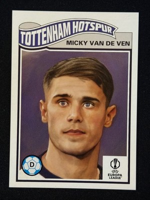 2025 Topps UCC Living Set Micky van de Ven /430 Tottenham