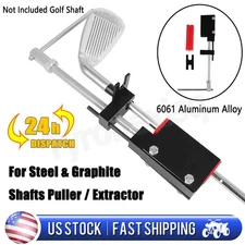 Golf Shaft Puller Extractor For Graphite & Steel Club Shafts Screw Type Repair