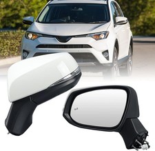 Left Driver Side Mirror Compatible with Toyota RAV4 2019 2020 2021 2022 2023 202