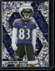 2025 Panini Mosaic Football No Huddle Silver LaJohntay Wester #366