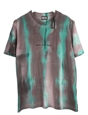 Diesel T-Just-B52 Men's S Short Sleeve Acid Wash Effect Crew Neck MSRP 125