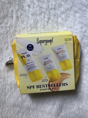 Supergoop! SPF Bestsellers 3pc Starter Kit