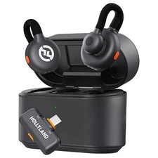 Hollyland LARK M2S DUO 2-Person Wireless Microphone with USB-C for Mobile Device