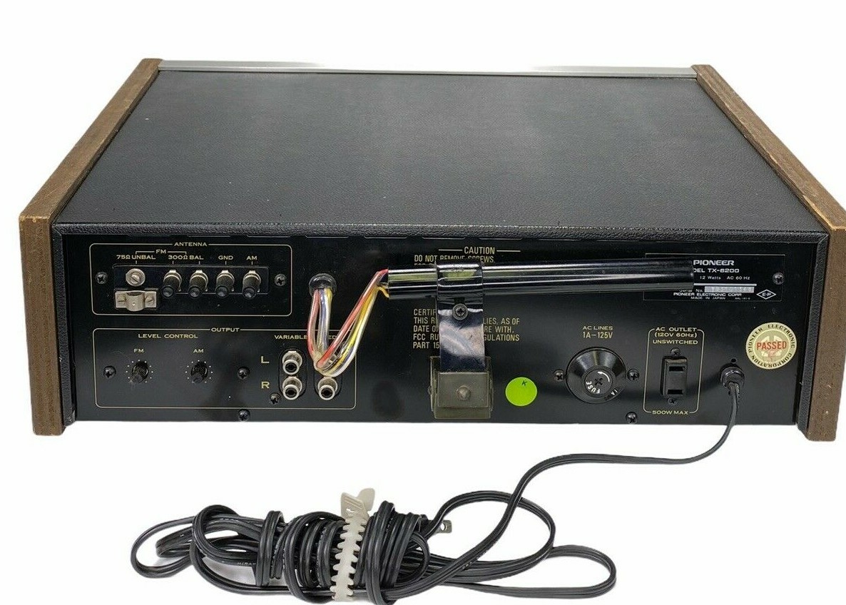 PIONEER TX-6200 STEREO TUNER | eBay