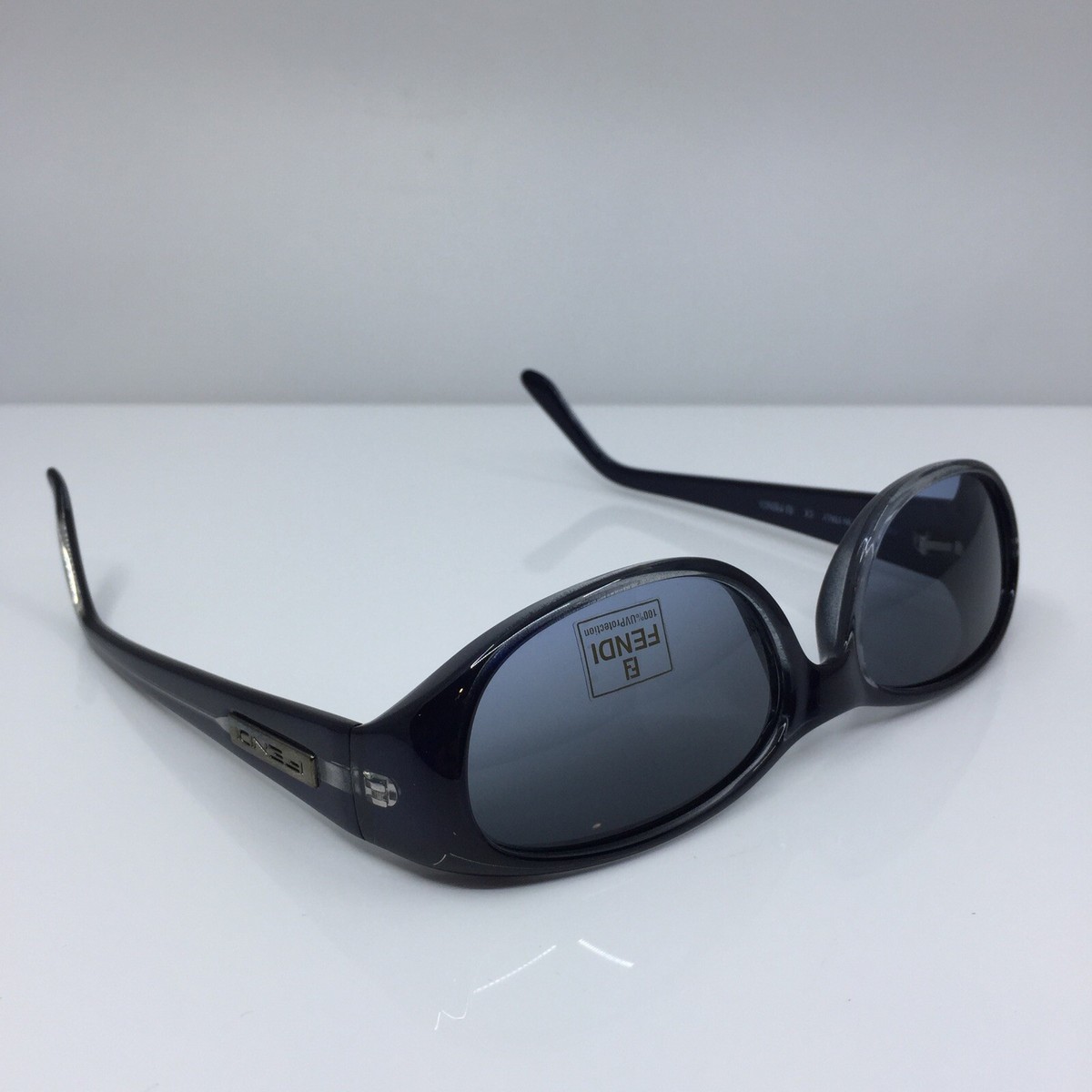 Authentic Fendi FS 217 Sunglasses Shiny Blue \'90s Minimalist Summer Travel NEW! AUTHENTIC! FENDI 53mm Cat Eye Sunglasses TURQUOISE  main image 2