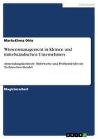 Wissensmanagement In Kleinen Und MittelstäNdischen Unternehmen | Buch | 97836565