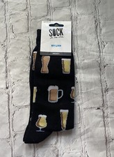 Beer Sock It To Me Men  s Crew Socks Size 9-11