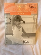 Girls Capezio Mesh Transition Tight - 18C - Ballet Pink - Fits Size 8-12 - NIP
