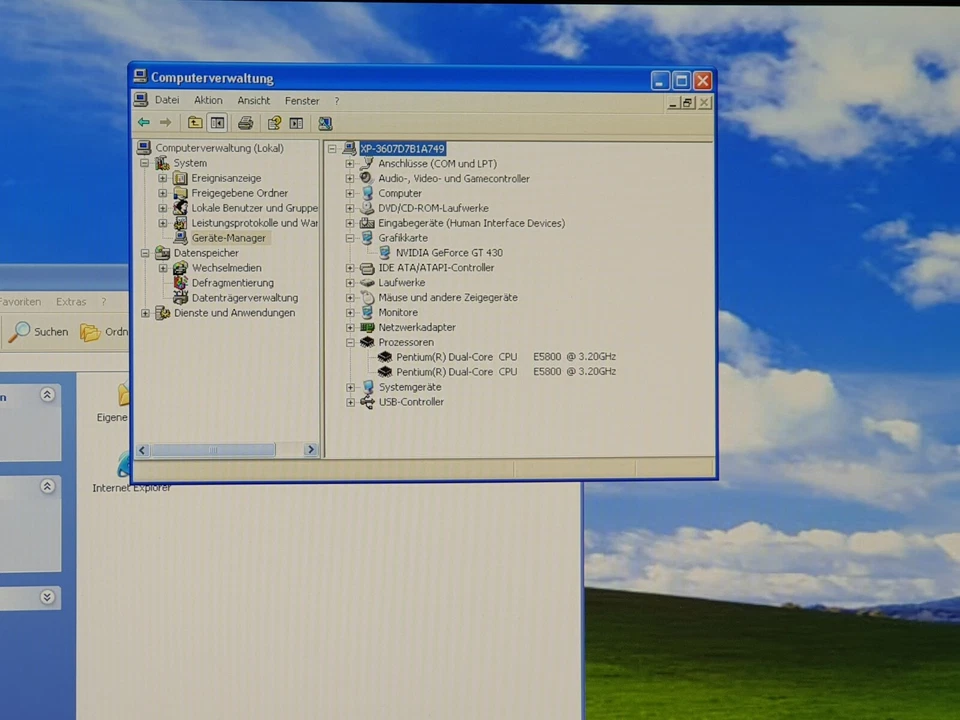 ASUS P5G41T-M Windows XP Gamer PC Computer RS 232 COM 4GB HDMI GeForce 1GB GT - Bild 4 von 4