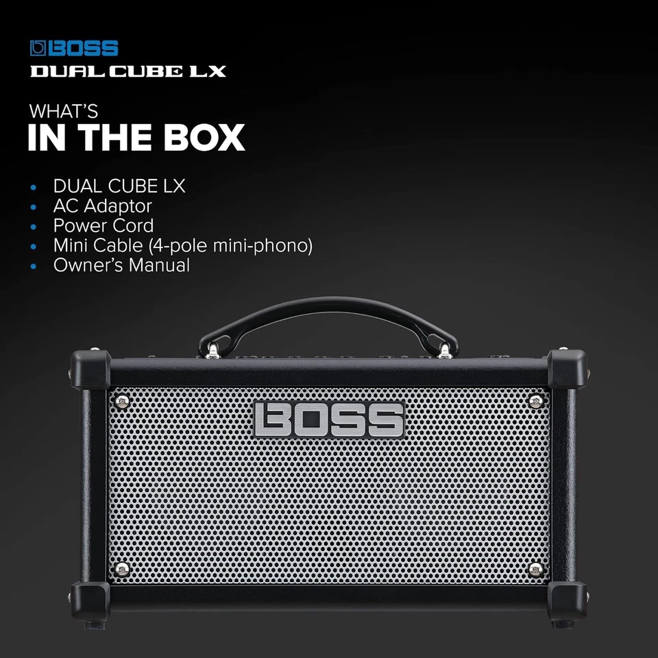 Boss DUAL CUBE LX D-CUBE LX Guitar Amplifier  10W   W/Box - Image 4 of 4