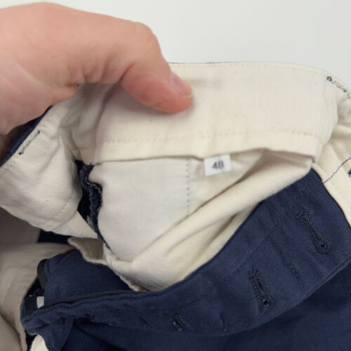 The Armoury Ring Jacket Cotton Sport Chino Chinos Navy Blue Japan Mens 48 - Picture 10 of 11