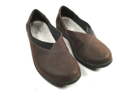 clarks cloudsteppers womens brown