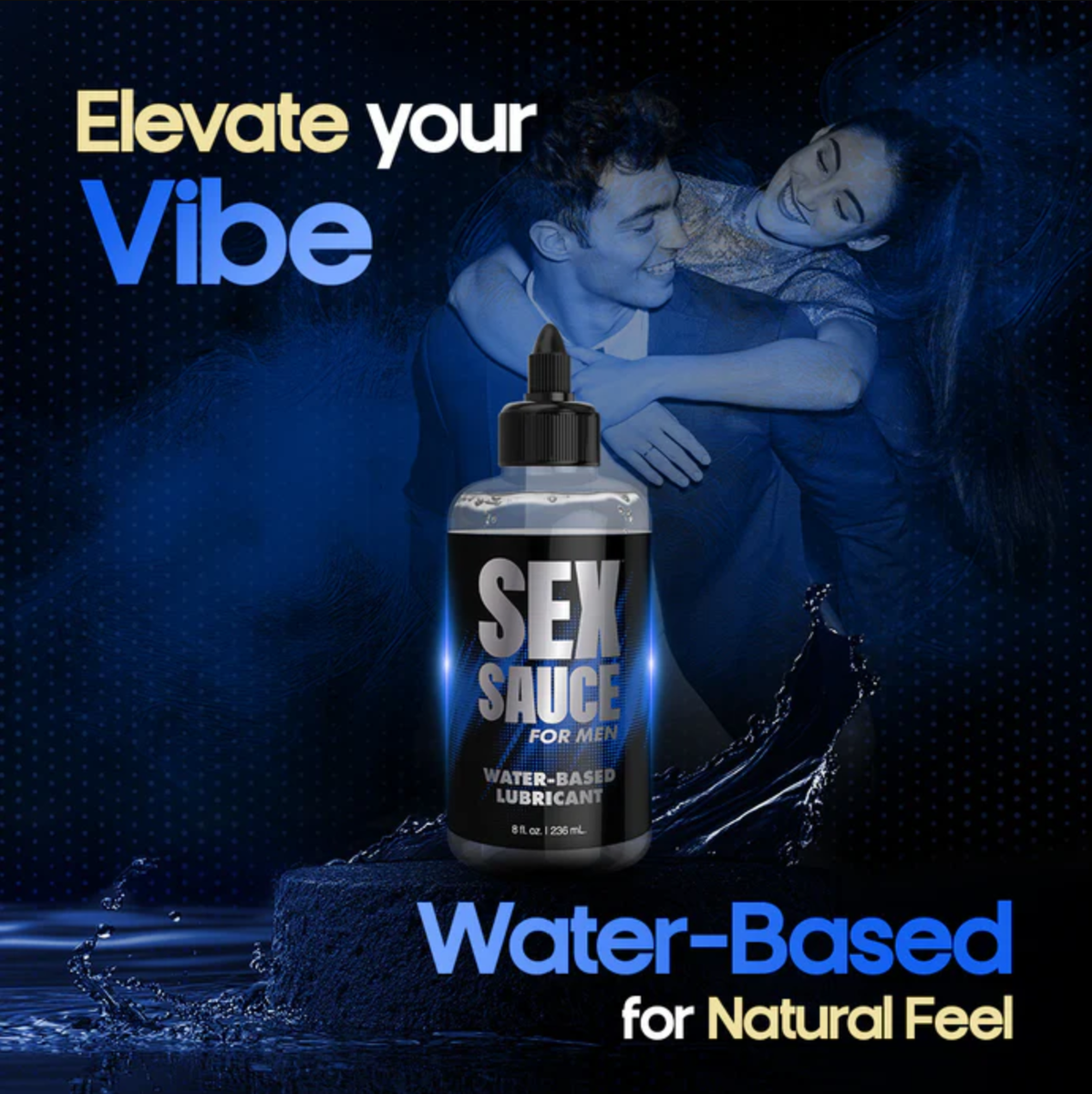 Naughty Jane's Sex Sauce For Men LubricantLiquid Wet Glide Premium Water  Lube | eBay