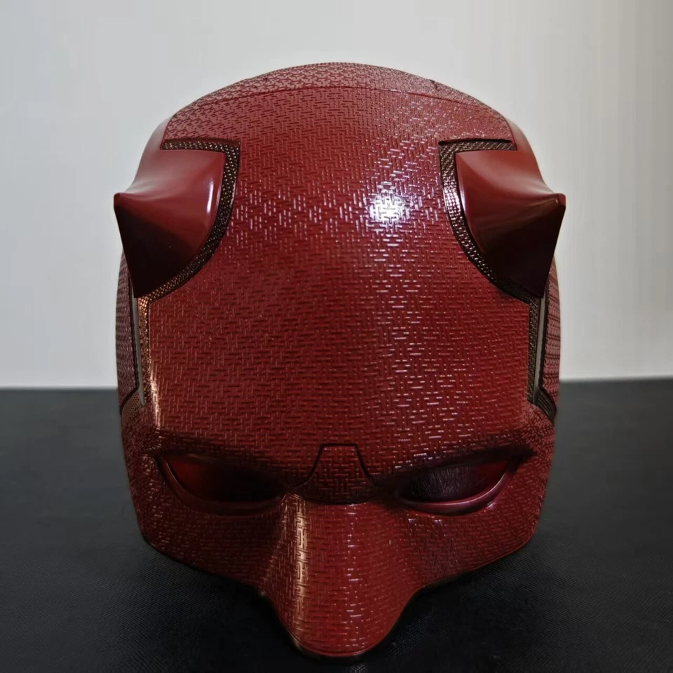 Daredevil Adult Mask Wearable 3D Red Mask ABS Lifelike Transparent Glasses - Image 2 of 4