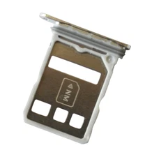 OEM HUAWEI P60 PRO REPLACEMENT SILVER NANO MEMORY SIM CARD HOLDER TRAY
