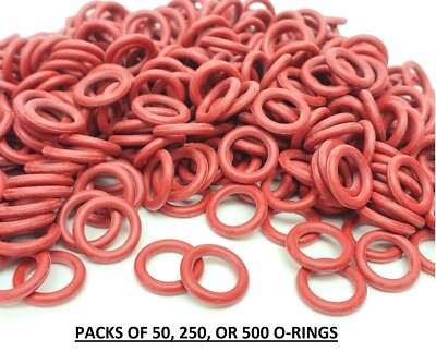 #ad BULK Silicone Rubber 15mm OD x 10mm ID x 2.5mm O Ring Red Oil Seal Gaskets HR $24.99