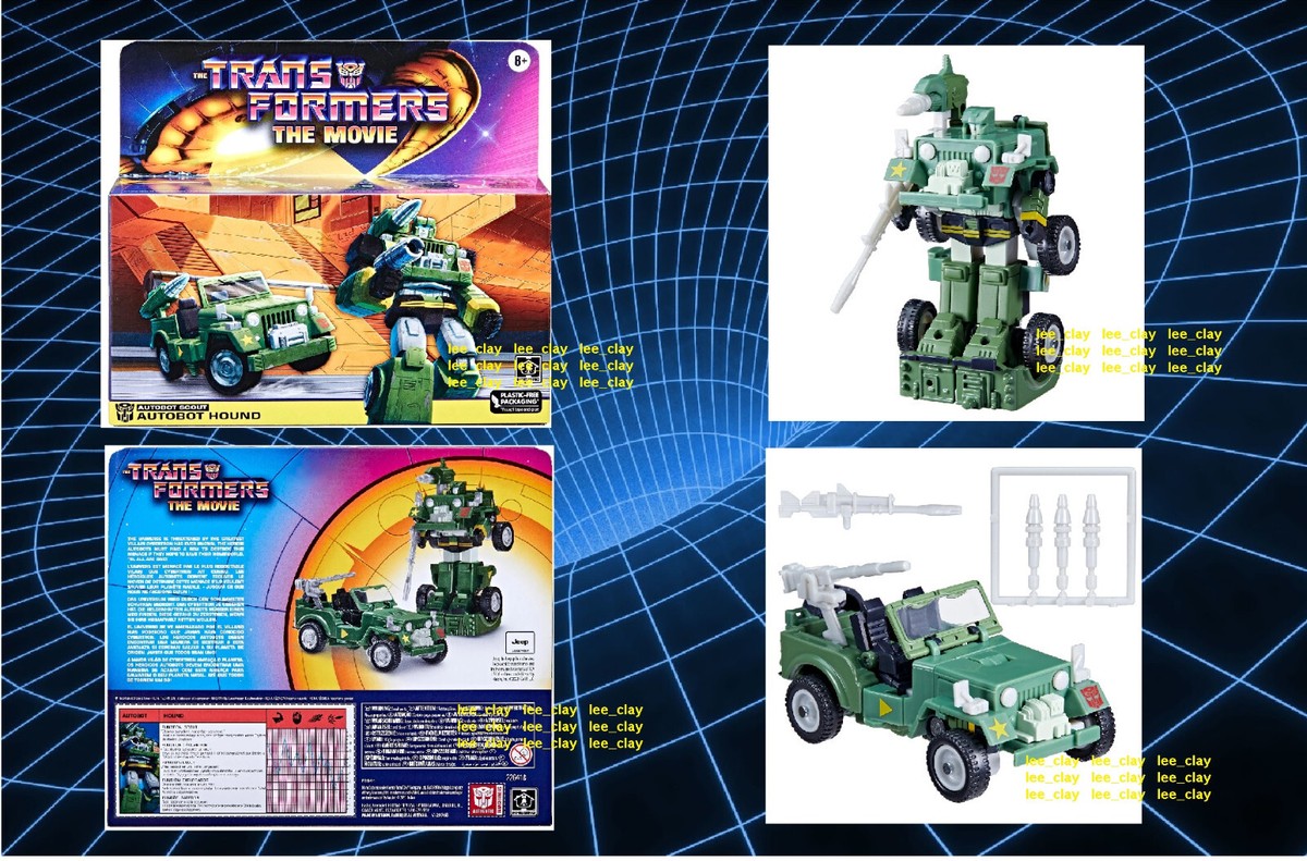 Transformers The Movie '86 Vintage G1 Re-issue Autobot Hound JEEP