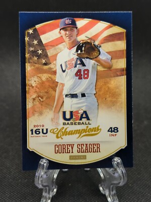 2013 Panini USA Baseball Champions Corey Seager #93
