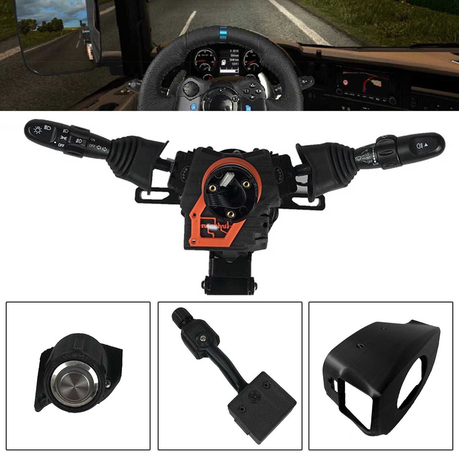 For Logitech G27 G29 Simulator Steering Wheel DIY Turn Signal Wiper Lever  Switch