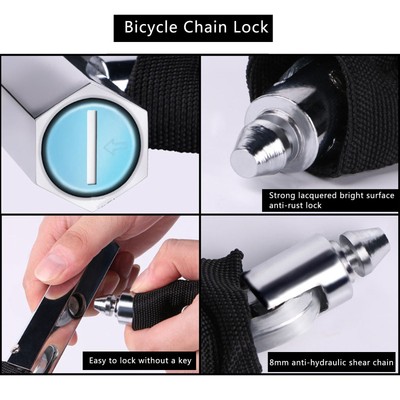 Magnetic bike lock sale