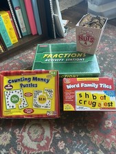 Elementary Teaching Activities LOT Fractions, Word Families, Money, Contractions