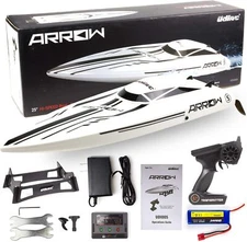 New RC Boat Brushless 50KM/H Electric Racing Boat UDI005 Hobby RTR Adults Kids