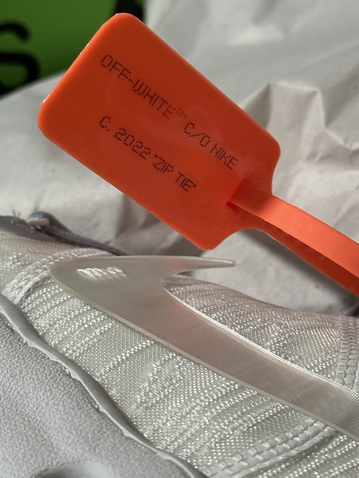 OFF WHITE X NIKE Bianco sporco x Nike Air Force 1 x bianco sporco 2022 taglia 12 nuove DS OG Virgil Abloh