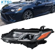 LED Projector Headlight For Toyota Camry L LE SE 2018 2022 Driver Left Side