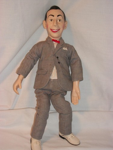 vintage 17" pee wee herman doll super nice very clean