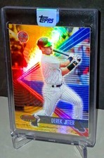 🔥DEREK JETER🔥2001 Bowman's Best GOLD BASE HOLO #14 Yankees - SEALED 