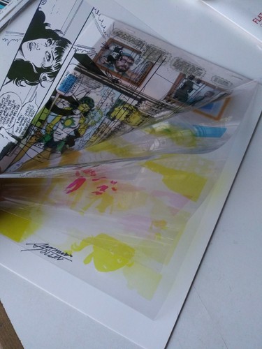 INFINITY INC #15 FUMETTO PRODUZIONE COLORI ART 3M ADRIENNE ROY TOLLIN FIRMATO pg10 - Foto 6 di 7