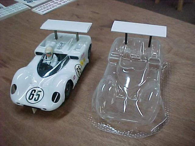 Vintage slot store car bodies