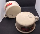 Shaker & Thangs Pottery Soup Cups Apple Marshall TX  Stoneware (Set of 2) Bowls — photo 3