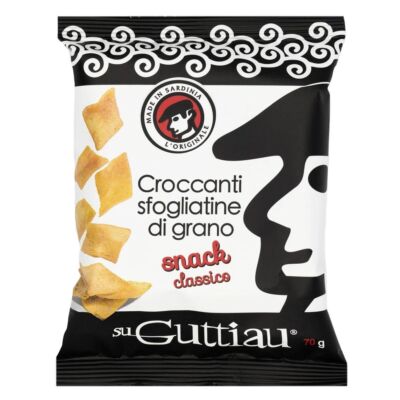 (27,14 EUR/kg) Guttiau Classico, Snack-Chips Sardinien, Art Pane Carasau, 70g