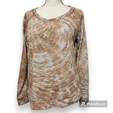 Christopher & Banks womens size large pullover lightweight tulip hem sweater NWT