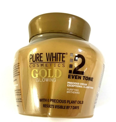 PURE WHITE GOLD GLOWING LIGHTENING CUP CREAM MAXITONE 250ml Clears dark spots